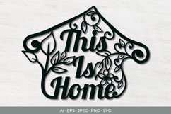 This is Home Papercut SVG Product Image 1