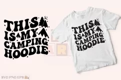 This is My Camping Hoodie, Camping SVG T-shirt Design Product Image 2