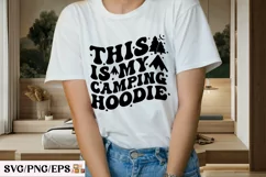This is My Camping Hoodie, Camping SVG T-shirt Design Product Image 3