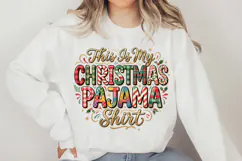 This Is My Christmas Pajama PNG Designs Product Image 4