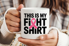 This Is My Fight Shirt SVG | Breast Cancer Awareness SVG Product Image 3