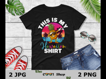 This Is My Hawaiian Shirt Png, Hawaii Vacation Png Product Image 2