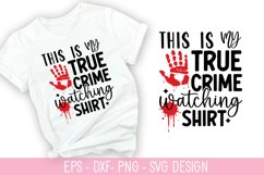 True Crime SVG Bundle - True Crime T- Shirt Design Product Image 10