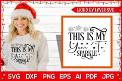 happy new year 2024 svg, this is my year svg, christmas svg Product Image 1