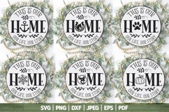 This Is Our Home | Round Signs SVG Bundle Product Image 1