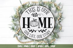 This Is Our Home | Round Signs SVG Bundle Product Image 6