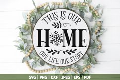 This Is Our Home | Round Signs SVG Bundle Product Image 3