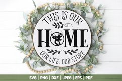 This Is Our Home | Round Signs SVG Bundle Product Image 5