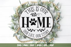 This Is Our Home | Round Signs SVG Bundle Product Image 7