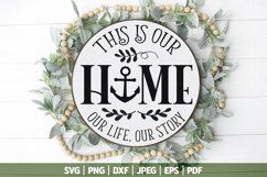 This Is Our Home | Round Signs SVG Bundle Product Image 4