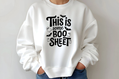 This Is Some Boo Sheet SVG | Halloween SVG | Funny SVG Product Image 2