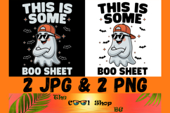 This Is Some Boo Sheet Png, Funny Halloween Png, Ghost Png Product Image 1