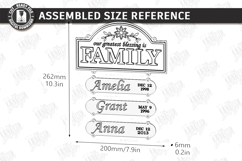 Family Birthday Tracker Boards Laser Cut Bundle | Wall Decor Product Image 3