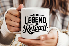 This Legend Has Retired SVG, Retirement SVG Product Image 3