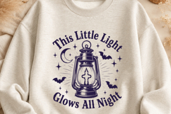This Little Light Glows All Night SVG, Christian Lantern Product Image 2