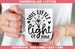 This little light of mine SVG | Autism SVG | Autism PNG Product Image 1