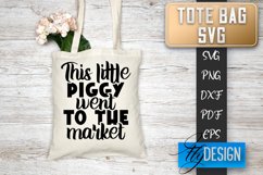 Tote Bag Quotes SVG | Tote bag SVG | Funny Saying | SVG v.2 Product Image 1