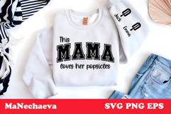 This Mama Loves Her Popsicles SVG | Summer Sleeve Sublimatio Product Image 1