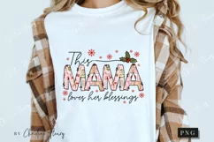 This Mama Loves Her Blessings PNG | Christmas PNG Product Image 3