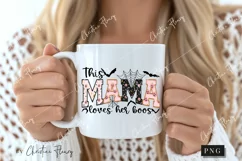This Mama Loves Her Boos PNG | Halloween PNG Product Image 2