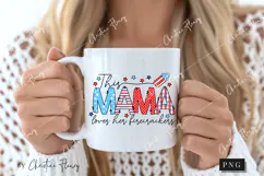 This Mama Loves Her Firecrackers PNG | 4th Of July PNG Product Image 2