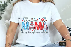 This Mama Loves Her Firecrackers PNG | 4th Of July PNG Product Image 3