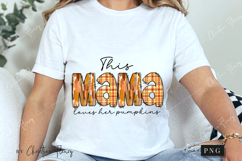 This Mama Loves Her Pumpkins PNG Product Image 3