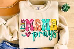 This Mama Prays PNG, Christian Mom PNG, Christian PNG, Faith Product Image 1