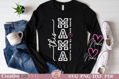 this mama wears her heart  