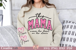 this mama wears her heart 