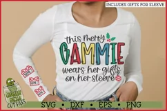 This Merry Gammie Wears Her Gifts on Her Sleeve SVG Product Image 1