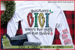 This Merry Gigi Wears Her Gifts on Her Sleeve SVG Product Image 1