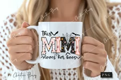 This Mimi Loves Her Boos PNG | Halloween PNG Product Image 3