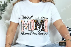 This Mimi Loves Her Boos PNG | Halloween PNG Product Image 4