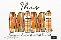 This Mimi Loves Her Pumpkins PNG Product Image 4