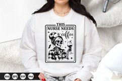 This nurse needs coffee - Nurse SVG Design Product Image 1