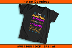 This School Counselor Has Awesome Student SVG Product Image 2