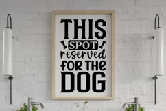 This spot reserved for the SVG, Farmhouse Dog SVG Design Product Image 2