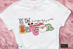 Tis The Season PNG | Christmas Sublimation Product Image 3
