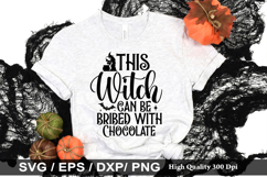 This witch can be bribed with SVG - Halloween Design Product Image 1