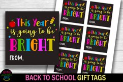 This Year Is Going to Be Bright I Back to School Gift Tag