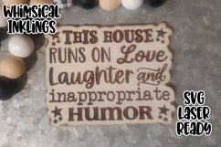 This House Magnet Laser SVG Product Image 1