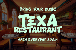 Thont Terus Playful Bold Display Font Creative Product Image 5