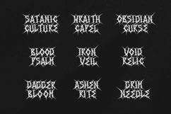 Thorn Oath | Black Metal Font Product Image 6