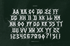 Thorn Oath | Black Metal Font Product Image 10