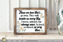 Greiving SVG quote being used on a canvas sign