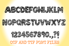 Threadbare Embroidery Worn Fabric Alphabet Lettering ABC Product Image 2