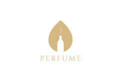 drop water with bottle perfume logo design Product Image 1