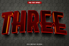 Three 3D editable text effect Product Image 1