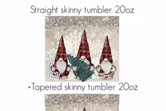 Three Gnomes Tumbler PNG Digital Sublimation Design Product Image 5